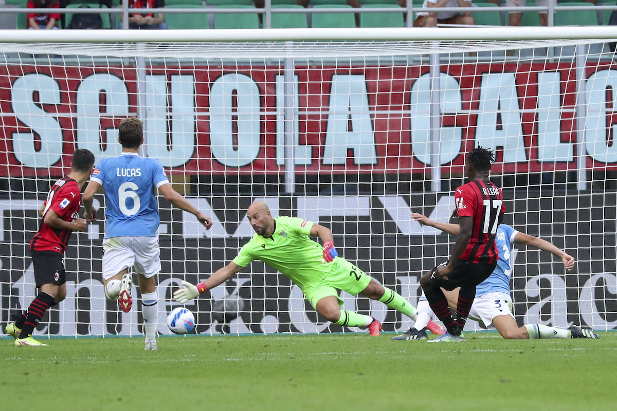 Rafael Leão mở tỉ số cho AC Milan