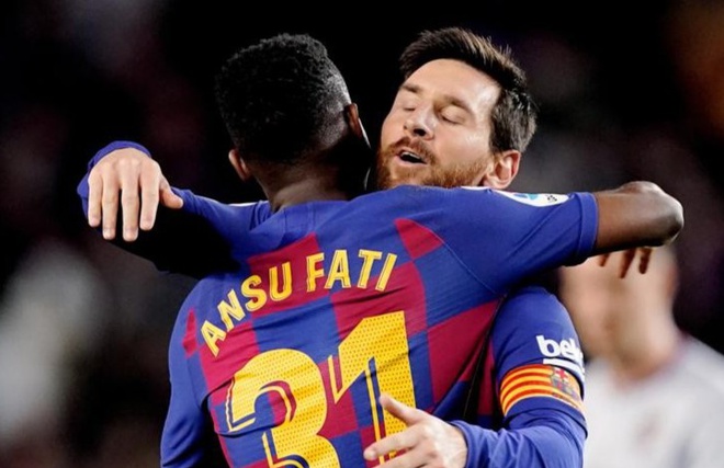 Ansu Fati tái hiện hình ảnh Messi