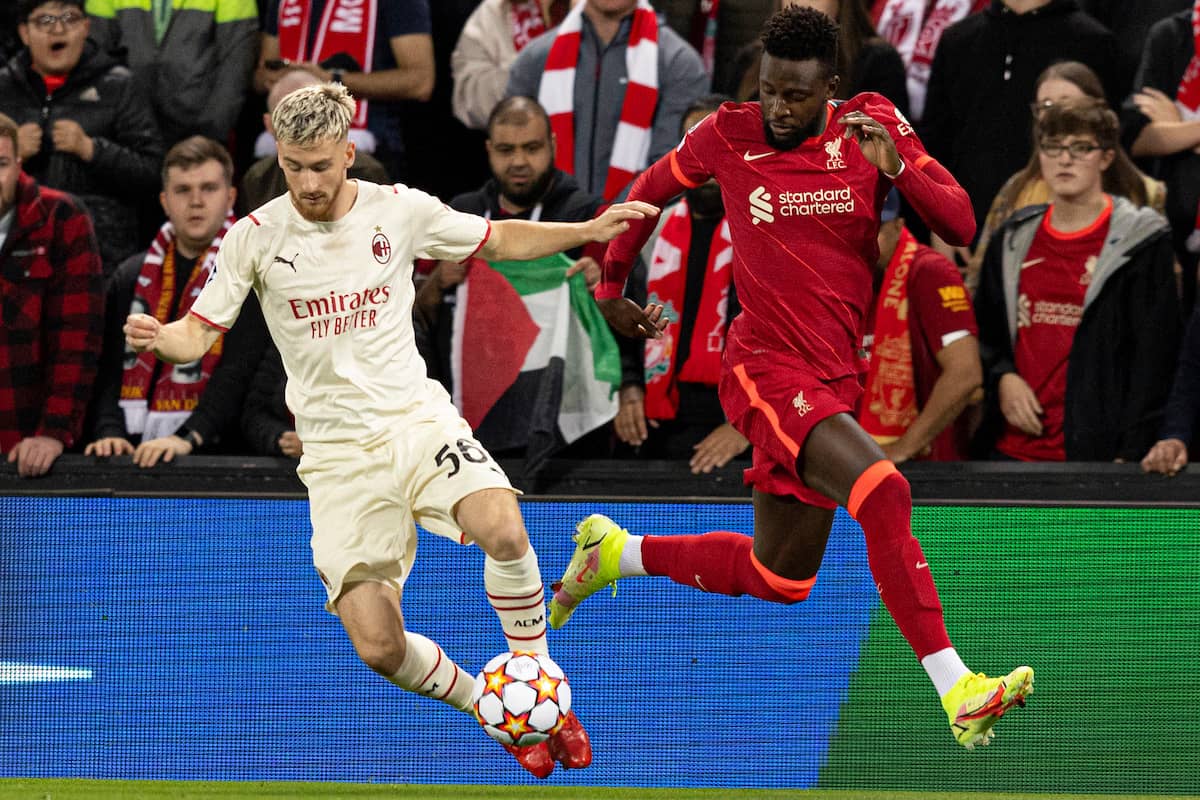 Liverpool gặp AC Milan trong lượt trận đầu bảng B Champions League 2021/22