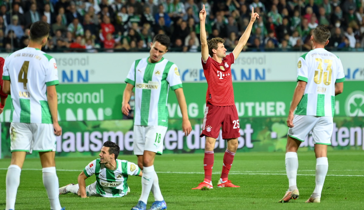 Greuther Furth để thua Bayern ngay trên sân nhà với tỷ số 1-3
