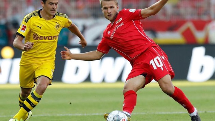 Dortmund giành chiến thắng trước Union Berlin với tỷ số 3-2