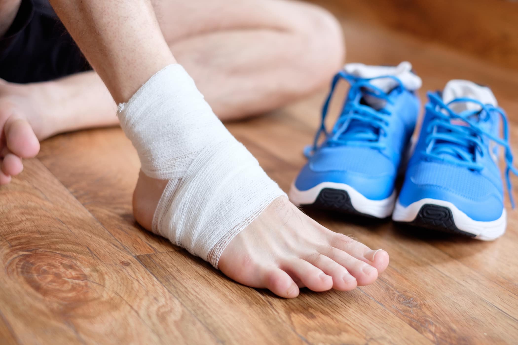 Chú ý đến các biện pháp phòng ngừa lật cổ chân