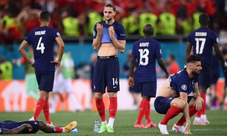 Pháp đã thất bại tại Euro 2020
